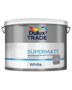 Dulux Trade Supermatt Emulsion White 10L