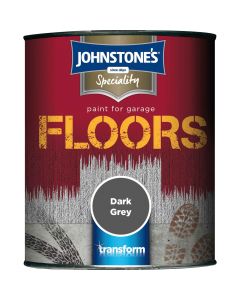 Johnstones Speciality Garage Floor Paint Dark Grey 750ml