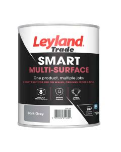 Leyland Trade Smart Multi Surface Paint Dark Grey 750ml