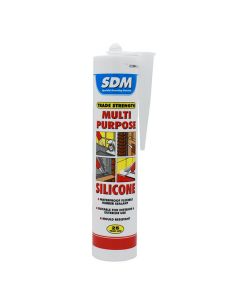 SDM Multi Purpose Silicone Sealant Clear 310ml