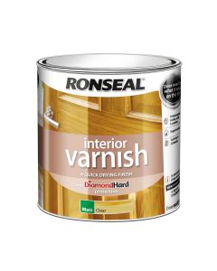 Ronseal Diamond Hard Interior Varnish Matt Clear 2.5L