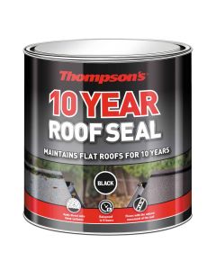 Thompsons 10 Year Waterproofing Roof Seal Black 2.5L