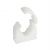 Pipe Clip Talon White 22mm Pack of 100