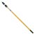 Heavy Duty Extension Pole Quick Release Tip Yellow 75-120cm