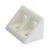 Jointing Block Corner Cabinet Fitting Rigid White Pack of 10