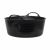 Gorilla Flexible Tub Bucket Shallow Black 15L