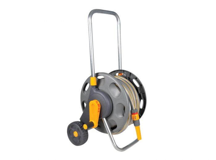 Hozelock Cart Hose Reel with Fittings 25m