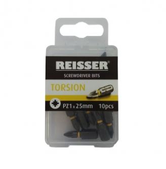 Reisser Bits Torsion Impact Yellow PZ1 Pack of 10