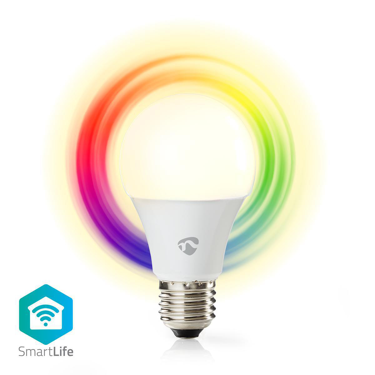 Nedis LED Light Bulb WiFi Smart GLS E27 6w Colour