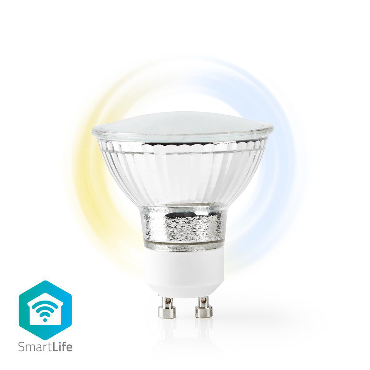 Nedis LED Light Bulb WiFi Smart GU10 4.5w White