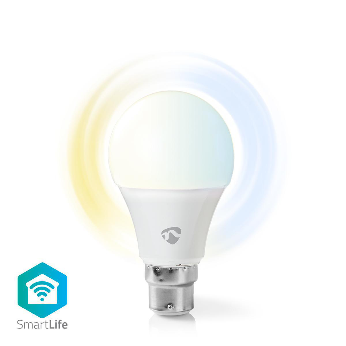 Nedis LED Light Bulb WiFi Smart GLS B22 9w White