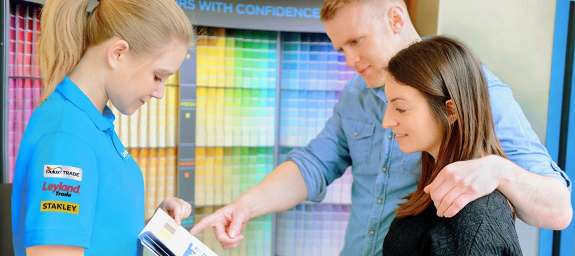 Leyland SDM Staff Helping Customer